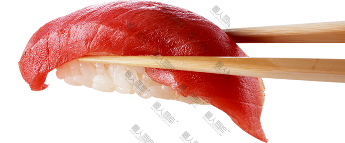 金枪鱼手握寿司图片
