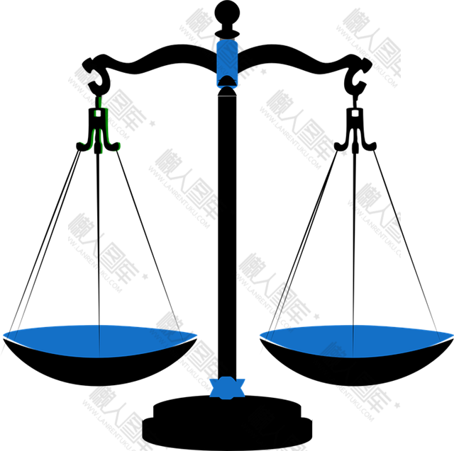 法律天平设计素材