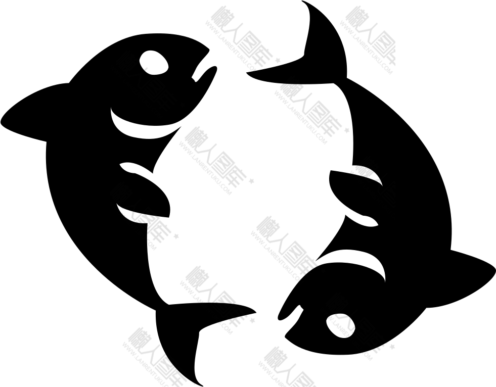 双鱼座图案标志