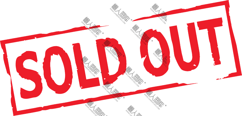 sold out红色印章图1