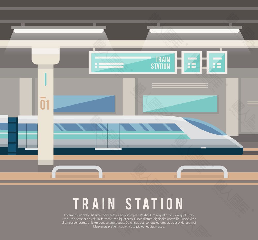 现代化火车站设计图