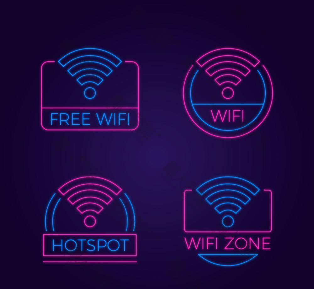 无线网WiFi标志设计