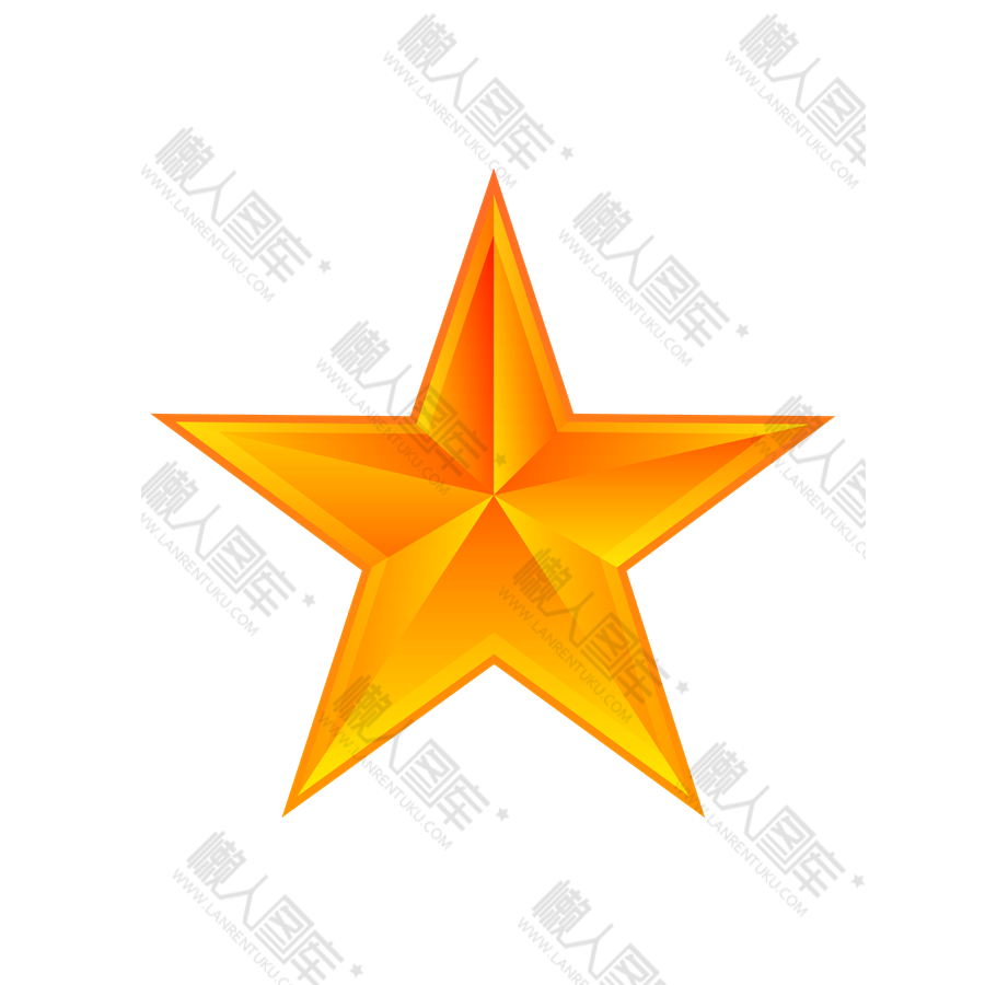 五角星设计图图1