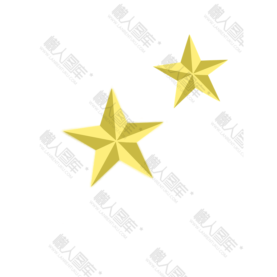 金色五角星图1