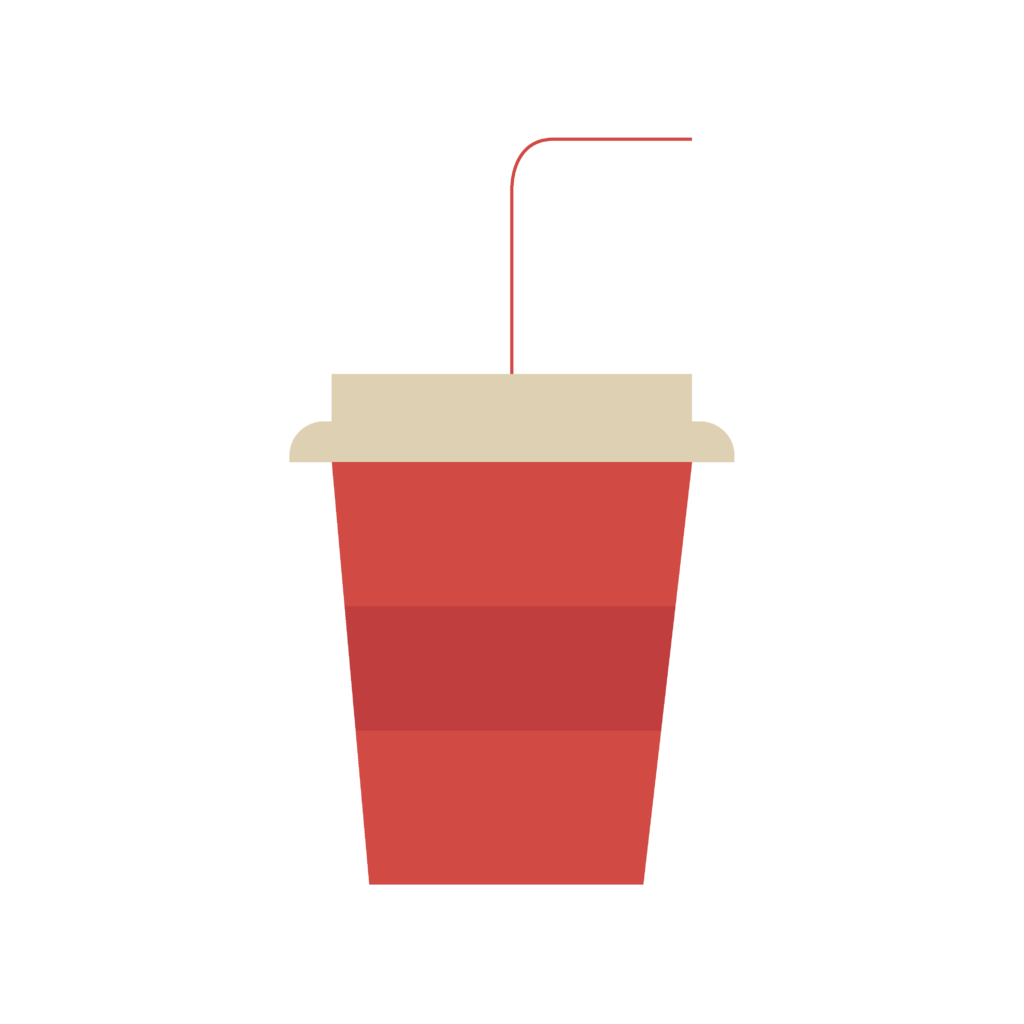 咖啡饮料矢量图