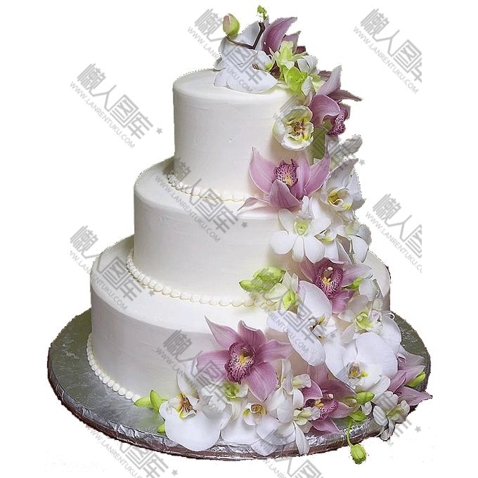 鲜花婚礼蛋糕图1