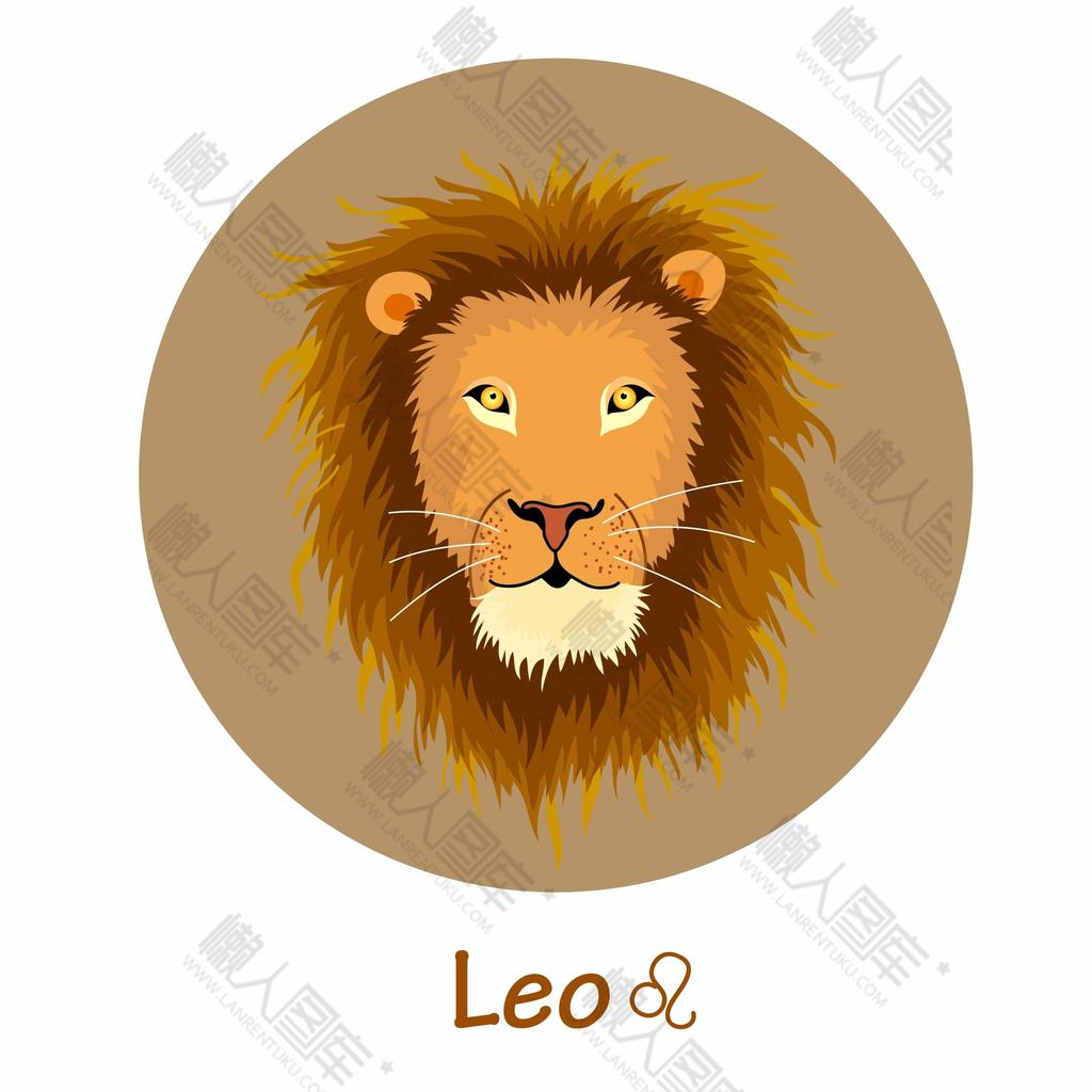 狮子座图标设计