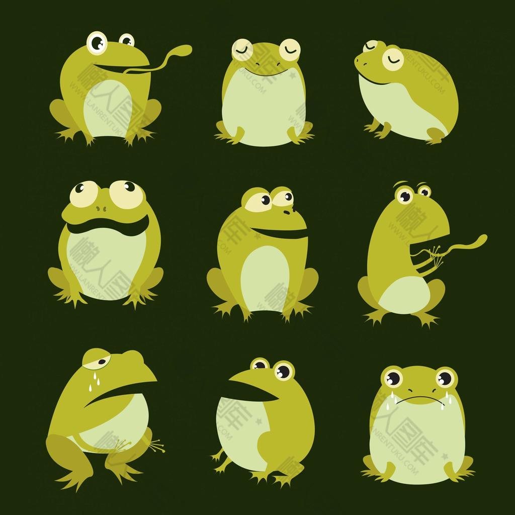 可爱青蛙表情