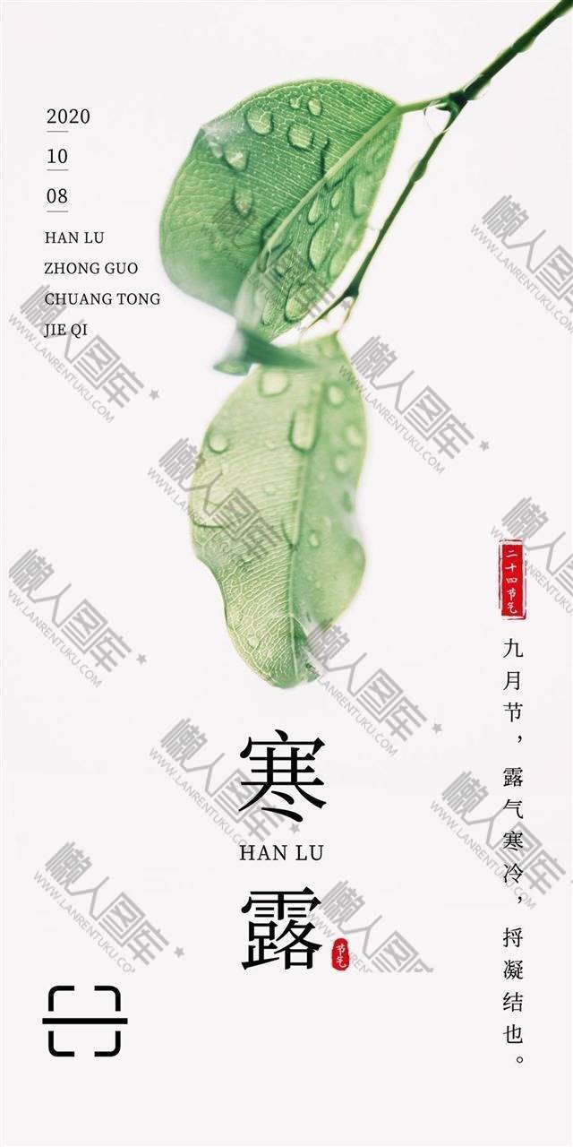 寒露节气插画图1