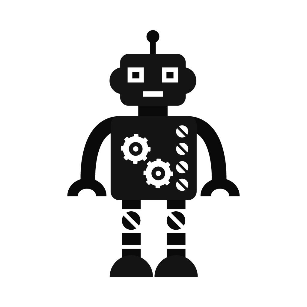 黑色机器人玩具图片图1