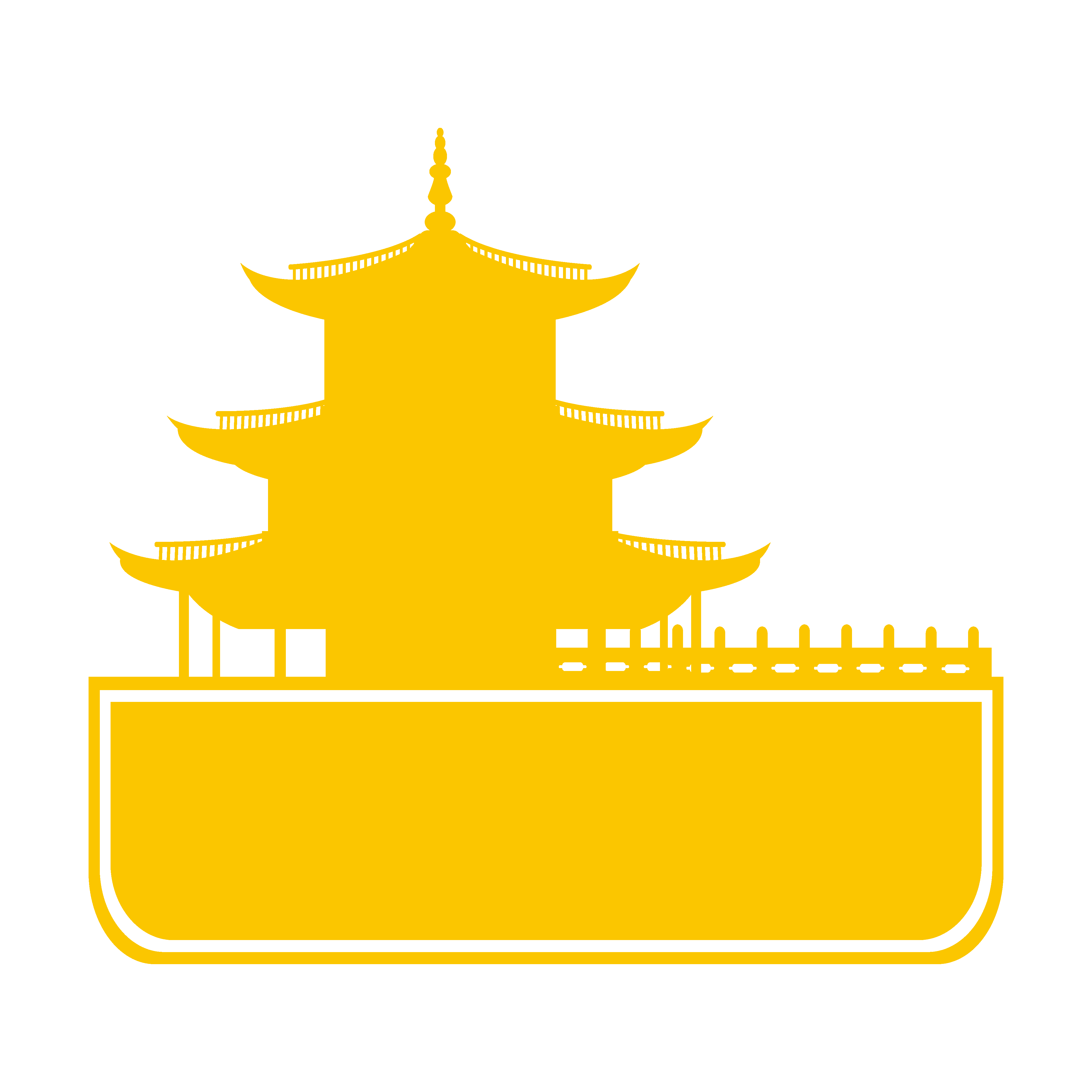 曼谷地标剪影图片图1