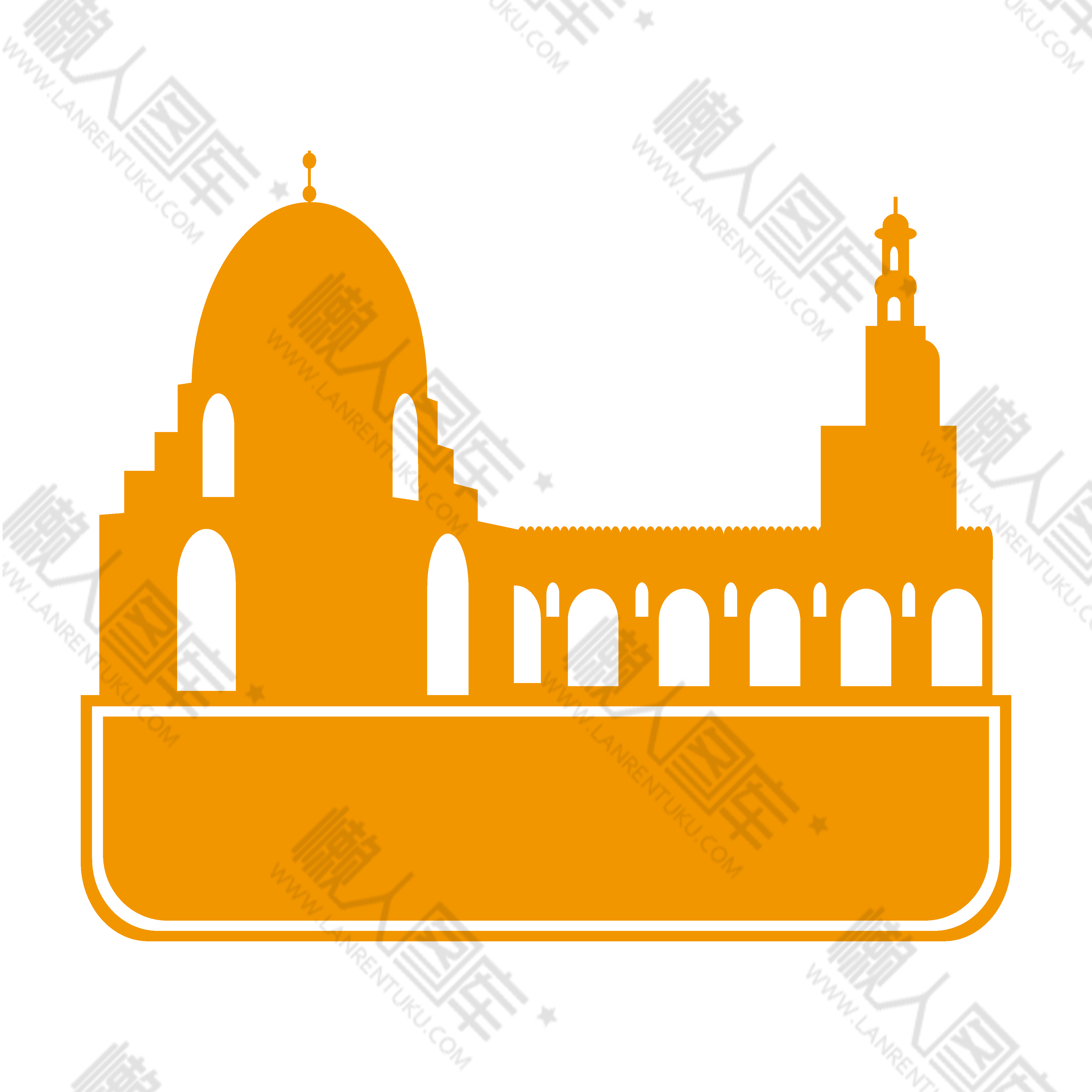 著名建筑剪纸图片图1
